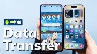 How to Transfer ALL Data from Android to iPhone 16?  (Free & No Data Loss)