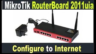 MikroTik Router RB2011UiAS-IN | configure to access internet