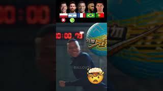 Messi VS Ronaldo VS Mbappe VS Neymar VS Lewandowski | Secret Training