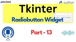 Creating Interactive Choices with Tkinter Radiobuttons in Python #tkinter #radiobutton #pythongui