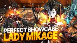 PERFECT SHOWCASE｜LADY MIKAGE IN 3 BUILDS!| Raid: Shadow Legends |