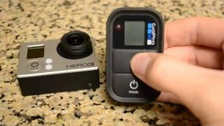 Connecting your GoPro HERO3 Wi-Fi Remote