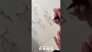 "Stunning Fashion Design Sketches | Creative Outfit Ideas"#diyfashion #sketching #designer #sketch