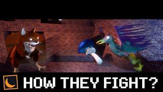 Roblox Animation EP29 : Garten of banban 4 How Evil Opila Bird Fight with Kittysaurus