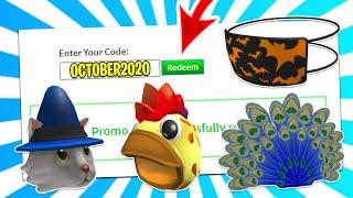 ALL NEW ROBLOX PROMO CODES IN OCTOBER 2020! Roblox Promo Codes New (October 2020)