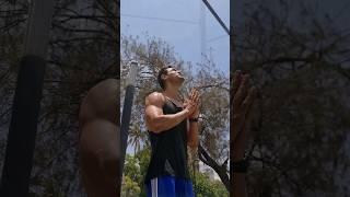 Superman pull-ups  #ytshortsindia [ Karan Oberoi | Male Model Outdoor Workout Videos on YouTube]