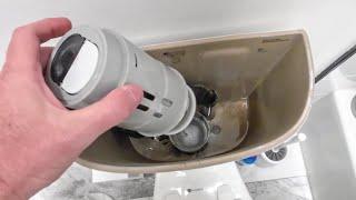 Fix Slow Leak on Dual Flush Toilet