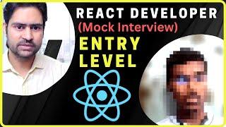 React Interview Practice for Freshers (Mock) #reactjs