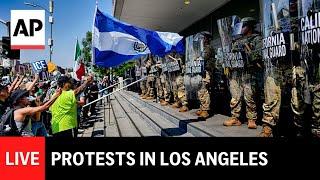 LA protests LIVE: Marines will be deployed to Los Angeles