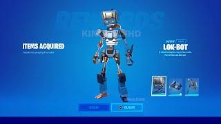 How To Get Lok-Bot Skin In Fortnite! (Unlock Lok Bot Bundle!) Free Lok-Bot Skin!