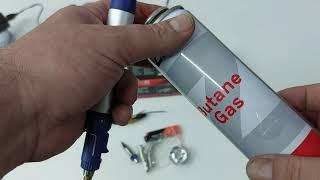 Unboxing Parkside PLKA 4 A1 (electric) versus Soldering Iron Torch (gaz)