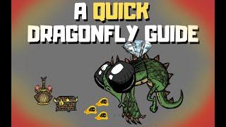 DRAGONFLY GUIDE DONT STARVE TOGETHER - How to kite & kill the Dragonfly Boss in DST