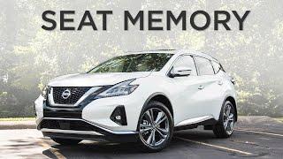 Nissan Murano How-To: Seat Memory