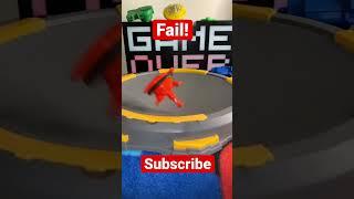 Beyblade launch fail #shorts #beyblade #ytshorts #battleroyale #arena #viral #burst #fy #foryou #bb