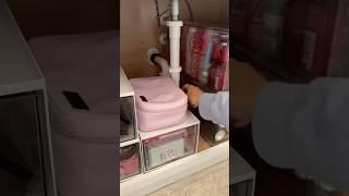 bathroom organizing part 2! #asmr #organize