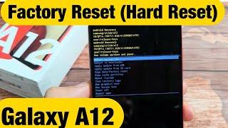 Galaxy A12: How to Factory Reset (Hard Reset)