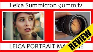  BEST Leica Lens for Portraits + Affordable!  |  Leica 90mm Summicron f2 Pre-ASPH