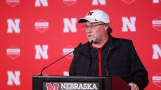 Nebraska's Dana Holgorsen full press conference from Nov. 19th, 2024