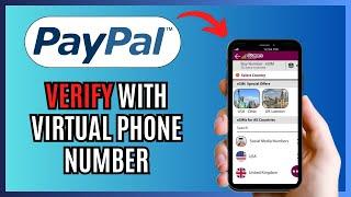 How To VERIFY PAYPAL WITH VIRTUAL PHONE NUMBER 2024!