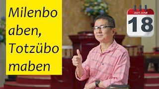 KABA 18th June 2025 | Bodhbar Aonung Sentep | O Jembir | Rev. Sentisashi Aier, Sr. Pastor