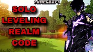 *NEW* BEST SOLO LEVELING REALM FOR MINECRAFT BEDROCK EDITION!