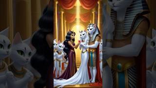 Jealous Eyes and Drops of Poison: Pharaoh’s Wedding Turned to Chaos! meow #cats #kitten #catstory