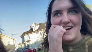 Neighborhood adventures with Sophia and Laini