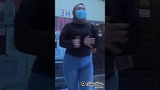 hijab queen | goyang bokong gede | cewek strit