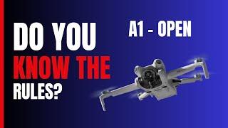 UK Drone Rules Under 250g - A1 Open