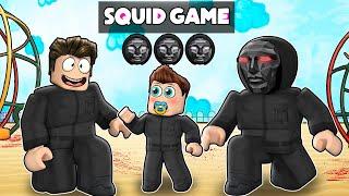 ADOPTED BY FRONTMAN FAMILY IN ROBLOX SQUID GAME !!