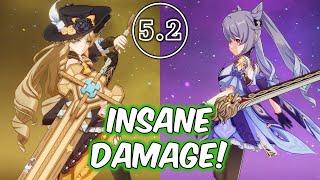 Navia & Keqing | Spiral Abyss 5.2 Floor 12 | Full Star Clear