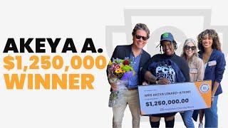 PCH Winner: Akeya A. of GA Won a $1,250,000 Prize!