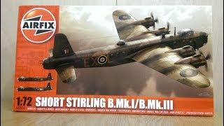 Airfix Shorts Stirling B-I/III 1-72nd Scale Inbox Review