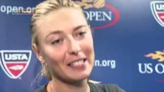 Maria Sharapova interview in russian