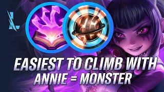 EASIEST TO CLIMB RANKED WITH! ANNIE IS A MONSTER FOR FREE LP! | RiftGuides | WildRift