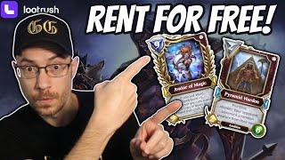 LootRush: How to use & FREE Gods Unchained rentals!