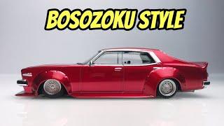 AOSHIMA GRACHAN BEST 2 NISSAN LAUREL BOSOZOKU STYLE