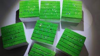 Wall skin green gym chalk#asmr