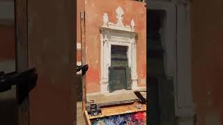 Painting in Venice #allaprima #oilpainting #art