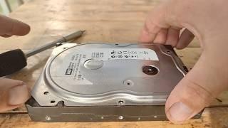 Few people know how to use an old hard drive and a modern grinder. Great idea FREE!!!