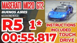 Asphalt UNITE - MASERATI MC20 GT2 Grand Prix | Round 5 | 1⭐ Touchdrive | Through The Park