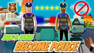 jack and richie becomes police   in dude theft wars