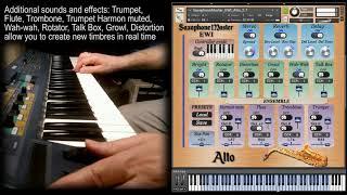 Alto Saxophone sound library for NI Kontakt