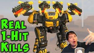 1 Hit Wonder TREBUCHET BEHEMOTH Fun Gameplay War Robots WR