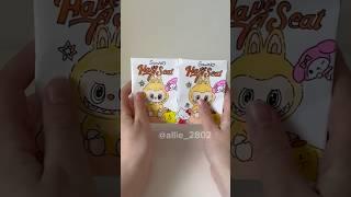 Labubu Have A Seat x Sanrio blind box  #labubu #blindbox #unboxing #asmr #diy #papercraft