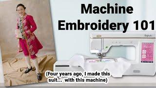 Beginner's Guide to Machine Embroidery || Selecting, Buying, Setting up and Using your machine