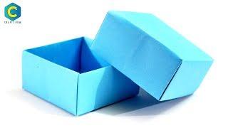 Paper Box | How to Make a Paper Box without Glue | Paper Box Making