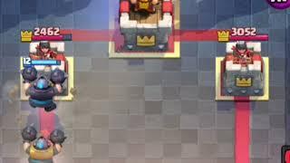 Can two mega knights three crowns | Clash Royale