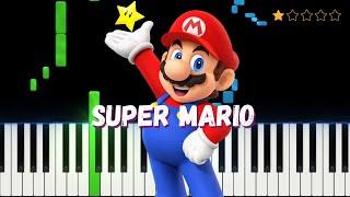 Super Mario Theme | Super Easy Piano Tutorial for Beginners