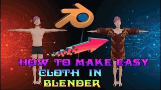 How to Make Easy Cloth in Blender 4.1 | Blender Basics